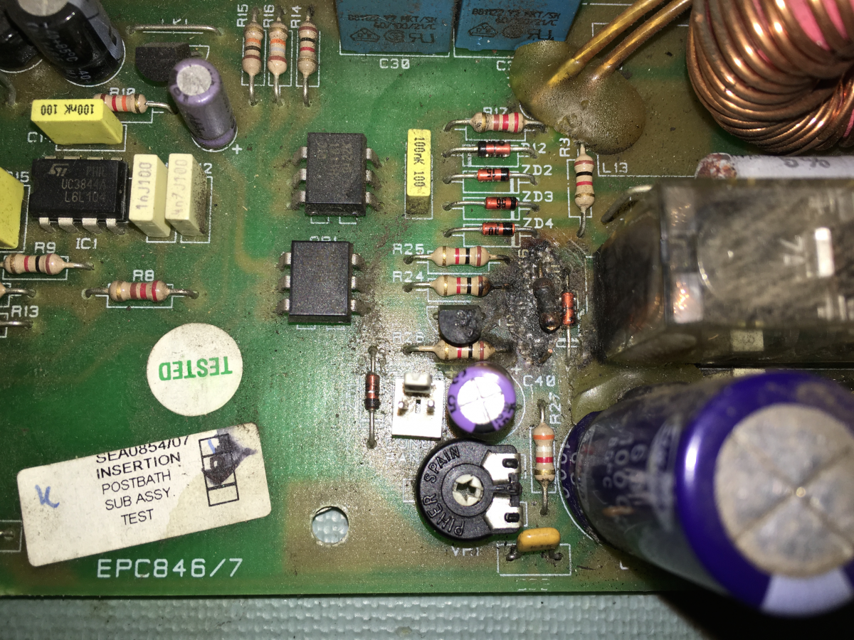 Resister R35 MPU Mecca - Need value of Resistor R35 from a Stadium PSU SEA 0854/7 ...